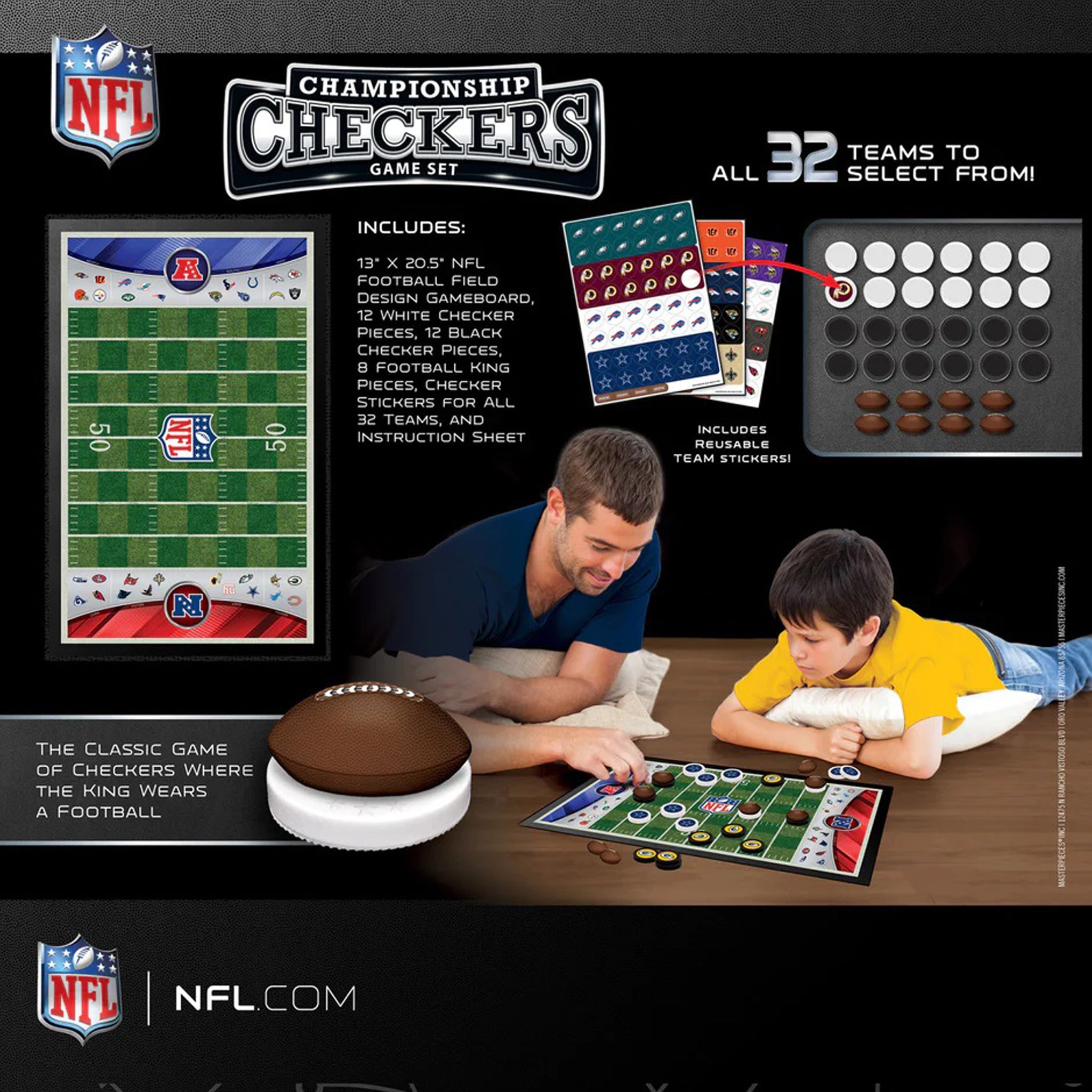 NFL Checkers - Denny's