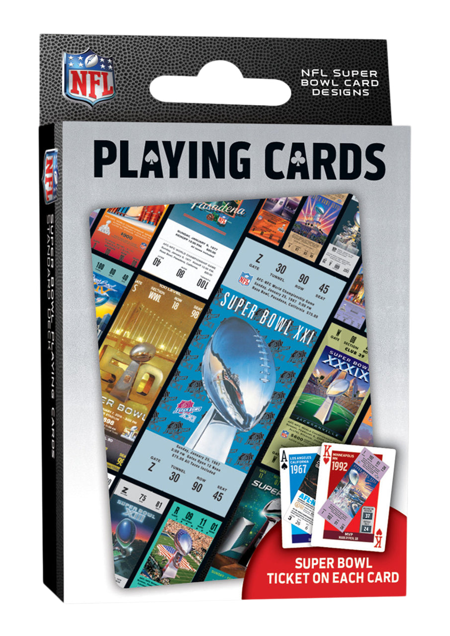 NFL Super Bowl Playing Cards - Denny's