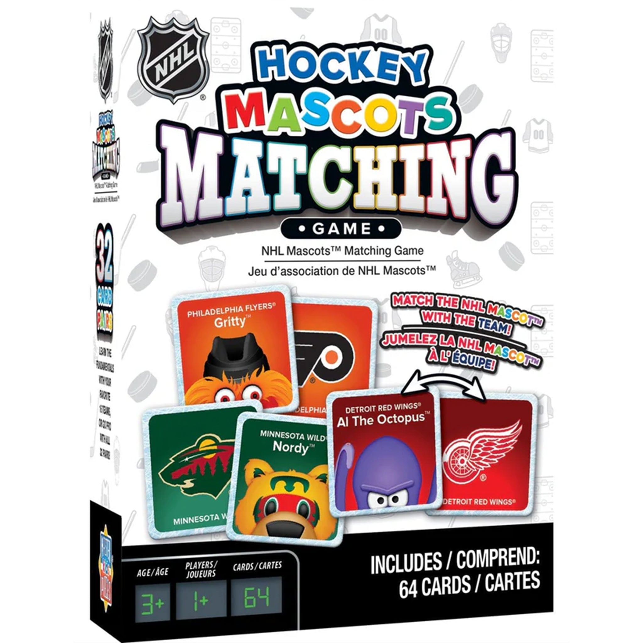 NHL Mascots Matching Game - Denny's