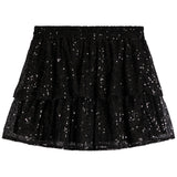 Sequin Ruffle Skirt - Denny's