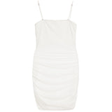 Noemi Solid Mesh Tube Dress