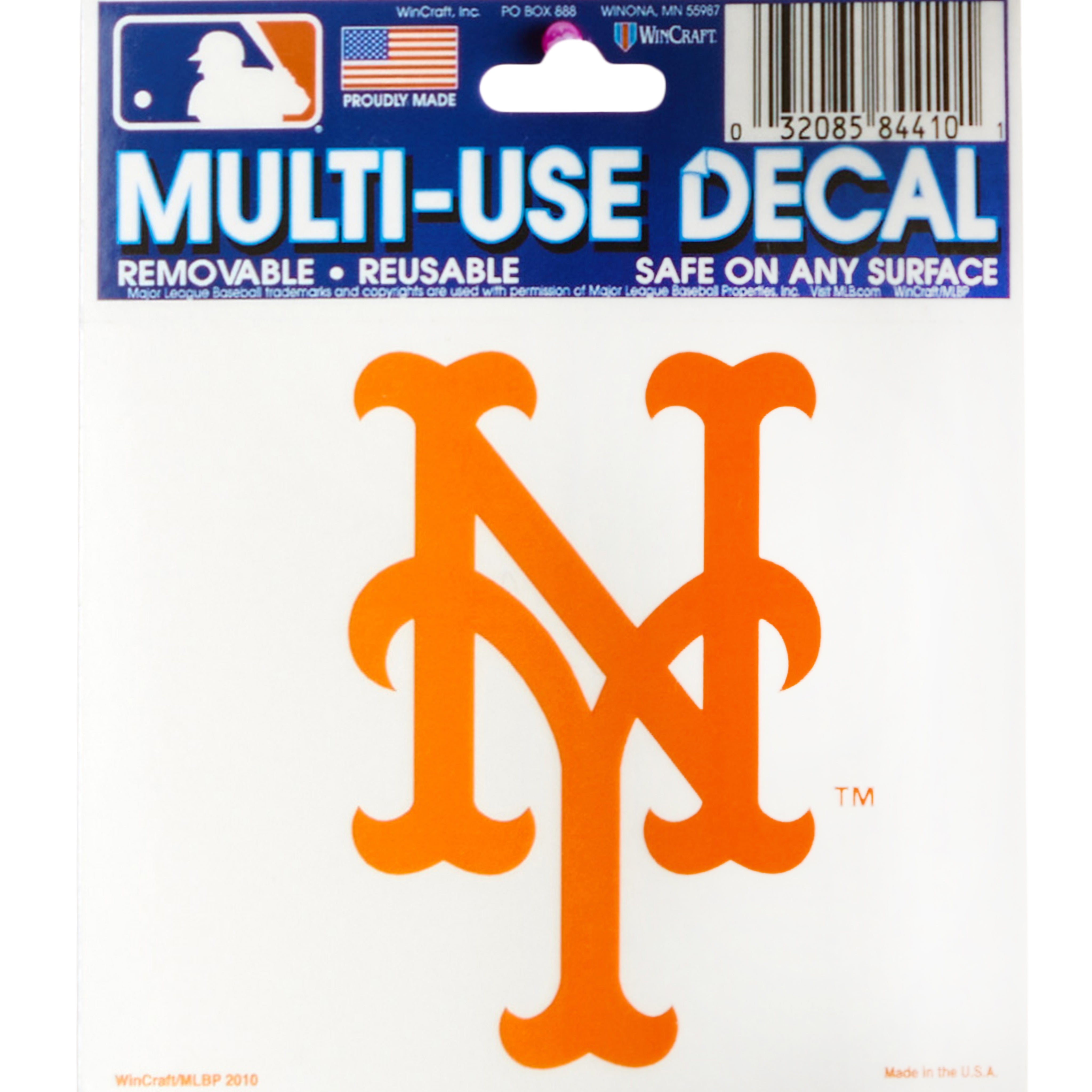 New York Mets Multi-Use Decal 3x4 - Denny's
