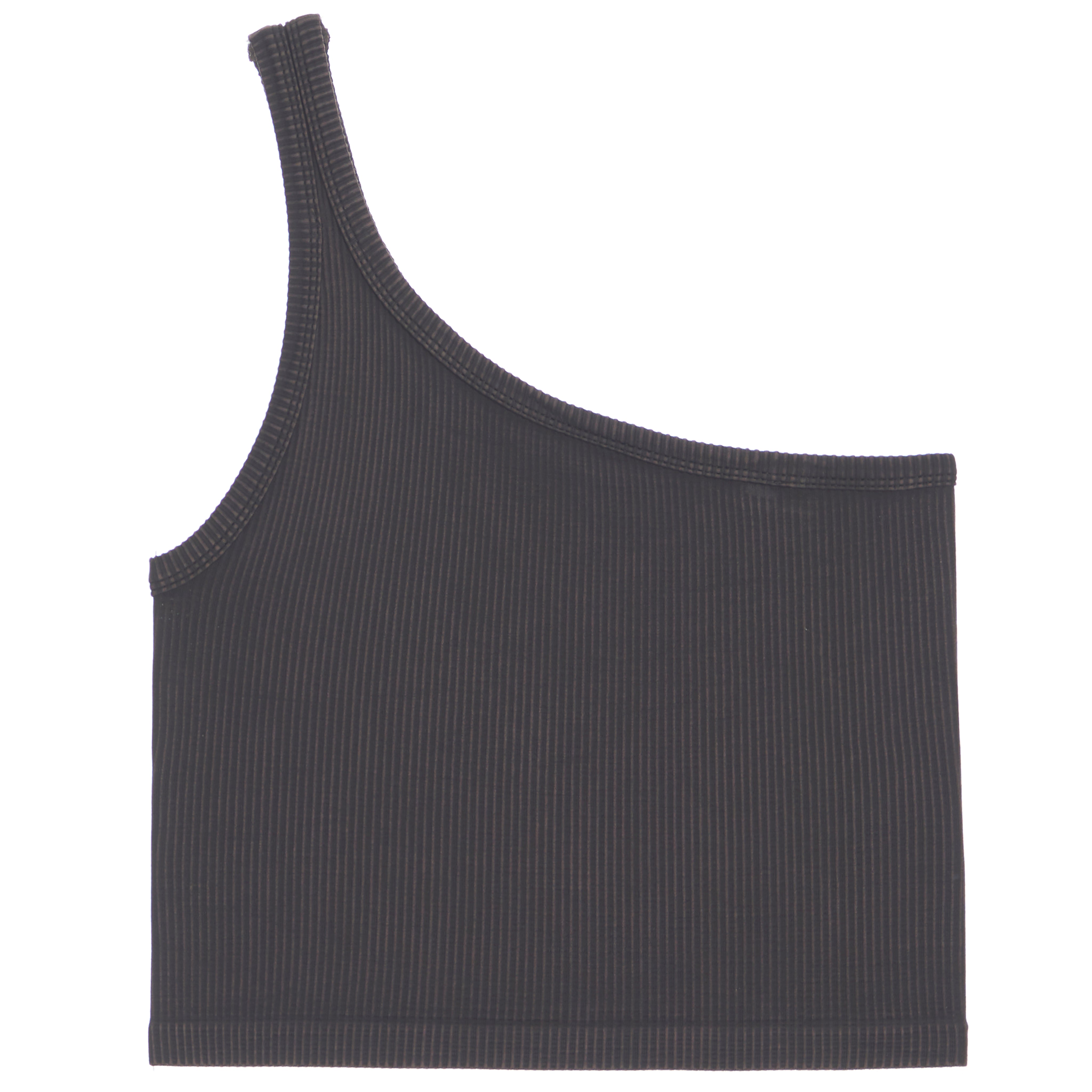 One Shoulder Crop Tank - Denny's