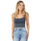 Vintage Chevron Crop Tank - Denny's