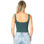Vintage Chevron Crop Tank - Denny's