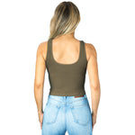 Reversible Crop Tank - Denny's