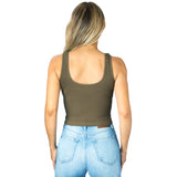 Reversible Crop Tank - Denny's