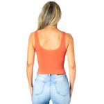 Reversible Crop Tank - Denny's