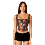 Elizabeth Floral Corset - Denny's