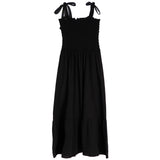 Tie Shoulder Midi Dress