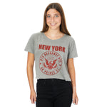 NY Broadway & Prince St Crop Tee - Denny's