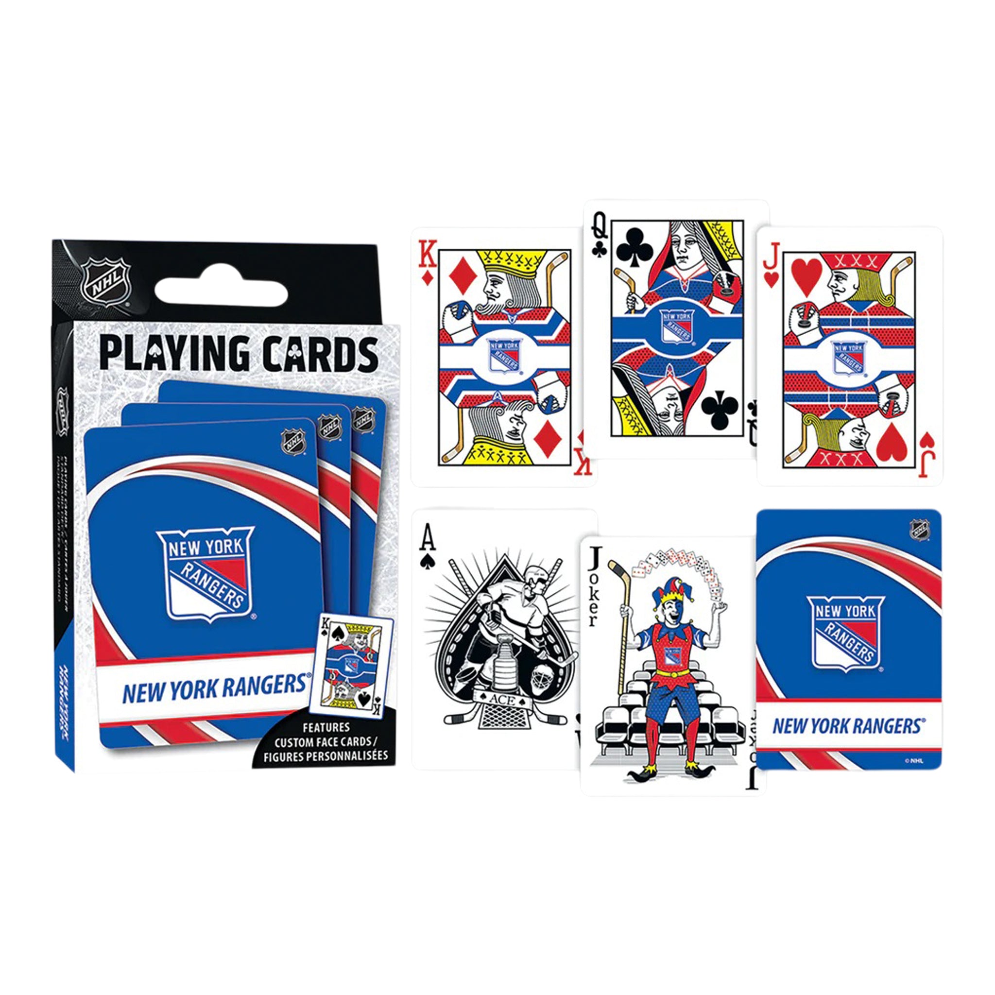 NY Rangers Playing Cards - Denny's