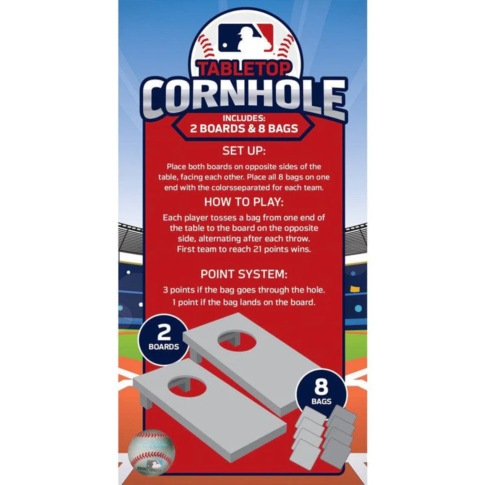 New York Yankees Table Top Corn Hole - Denny's