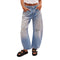 Good Luck Mid Rise Barrel Jean - Denny's