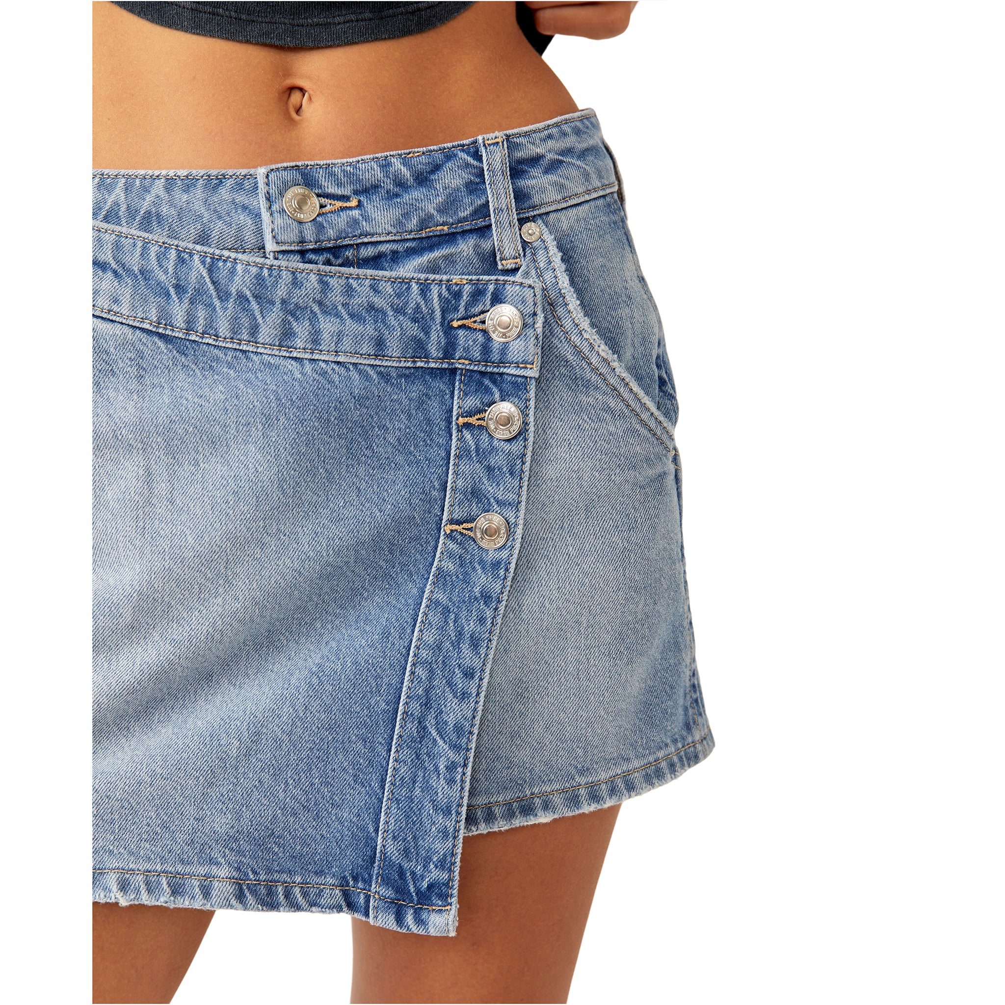 Wynne Denim Mini Skirt - Denny's