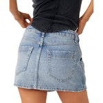 Wynne Denim Mini Skirt - Denny's