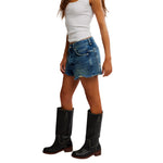 Now Or Never Denim Short - Denny's