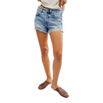 Now or Never Denim Short - Denny's
