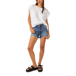 Now or Never Denim Short - Denny's