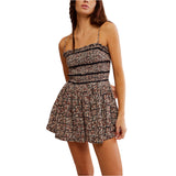 Bali Checked Out Printed Dress - Denny's