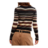 Lumen Stripe Crew Sweater - Denny's