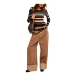 Lumen Stripe Crew Sweater - Denny's