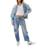 Moxie Low Slung Barrel Jean - Denny's