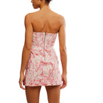 Tomas Floral Mini Dress - Denny's