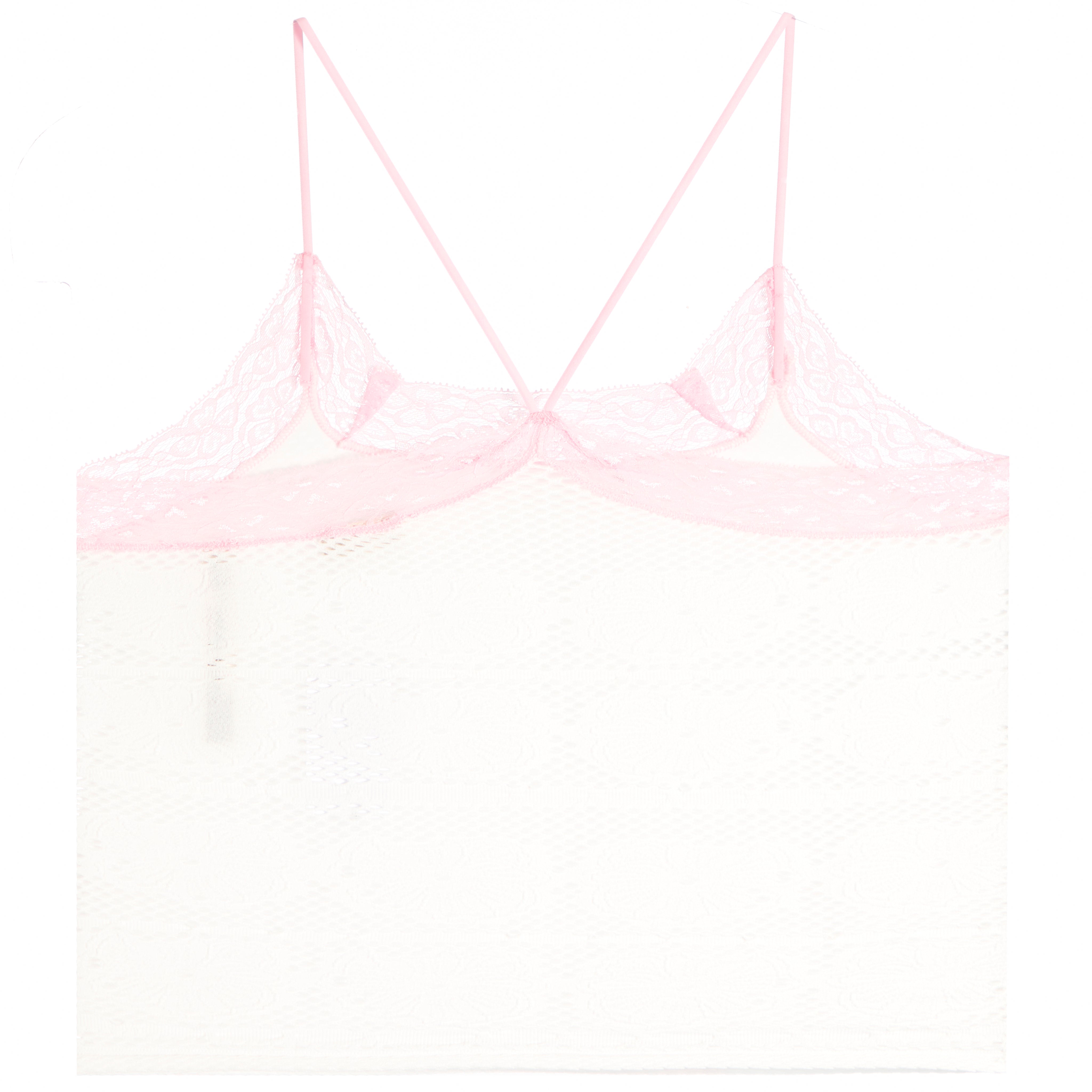 Jules Lace Trim Seamless Tank - Denny's