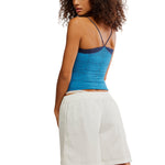 Jules Lace Trim Seamless Tank - Denny's