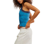 Jules Lace Trim Seamless Tank - Denny's