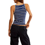 Mia Stripe Tank - Denny's