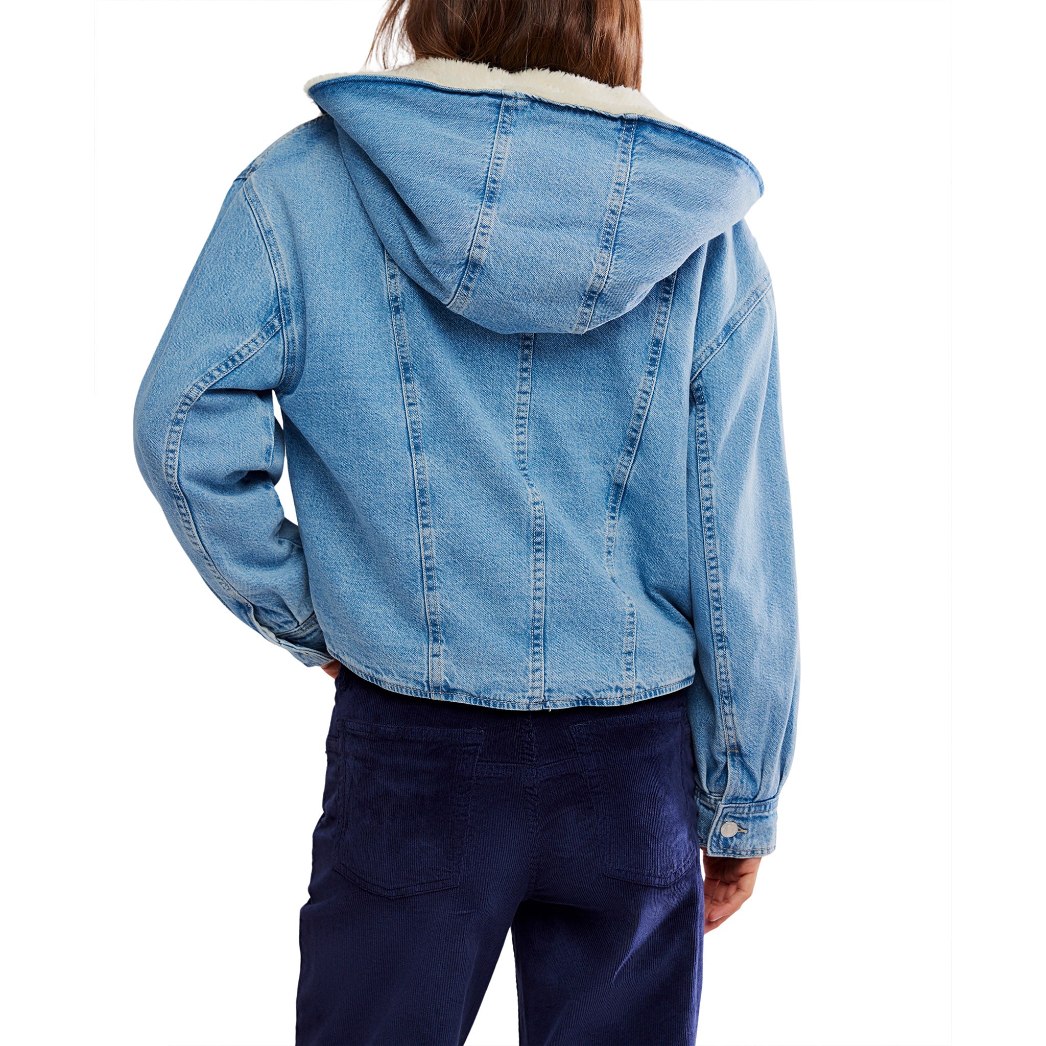 Asher Cozy Denim Jacket - Denny's