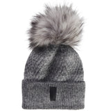 Ombre Gray Hat with Pom Pom - Denny's