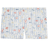 Olivia Satin Med Terranian Summer Short Set