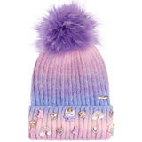 Ombre Charm Cuff Hat