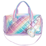 Diamond Quilted Large Duffle Bag - Denny's