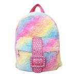 Ombre Faux Fur Mini Backpack - Denny's