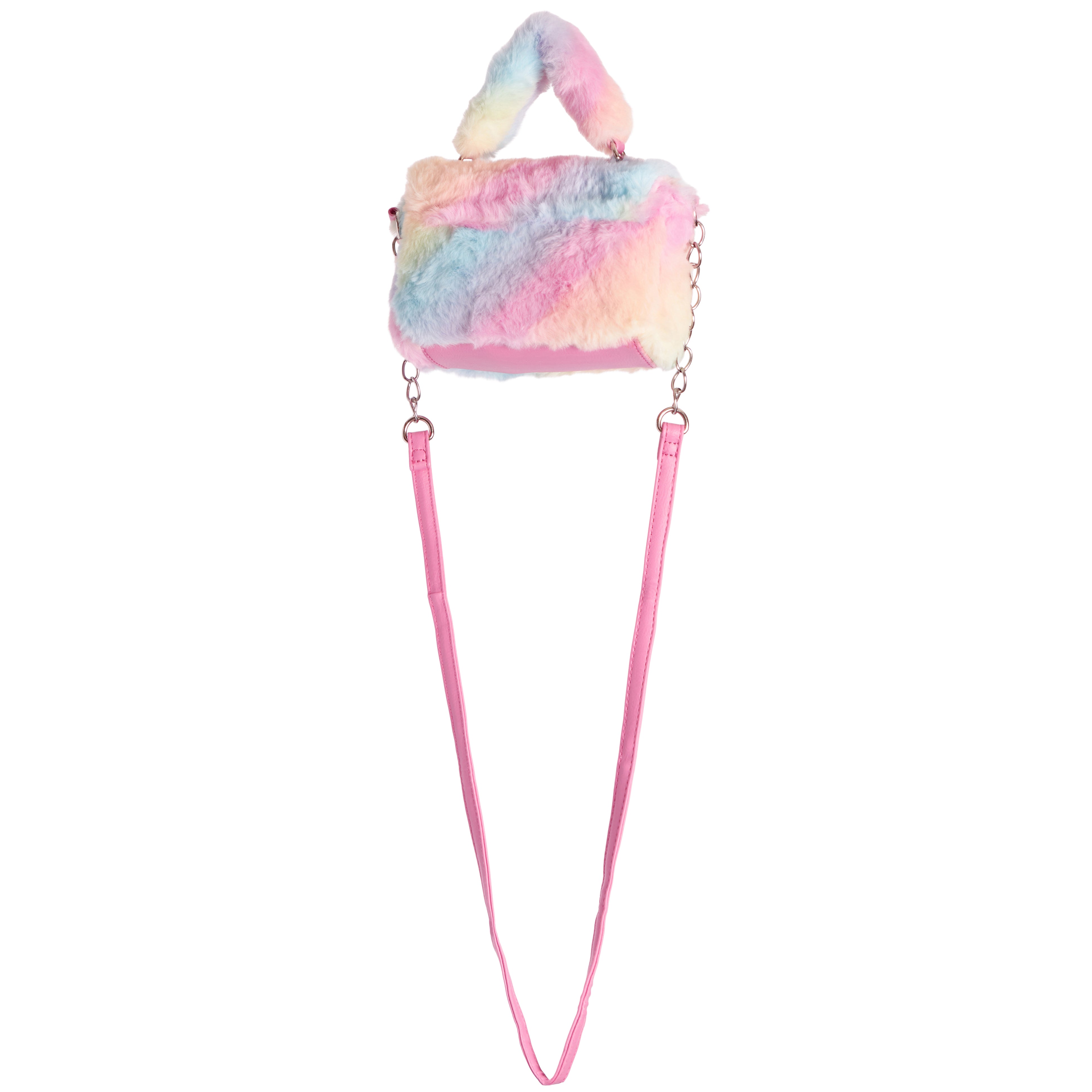 Tie Dye Faux Fur Crossbody - Denny's