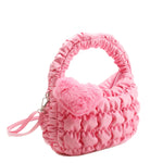 Heart Charm Scrunch Handbag - Denny's
