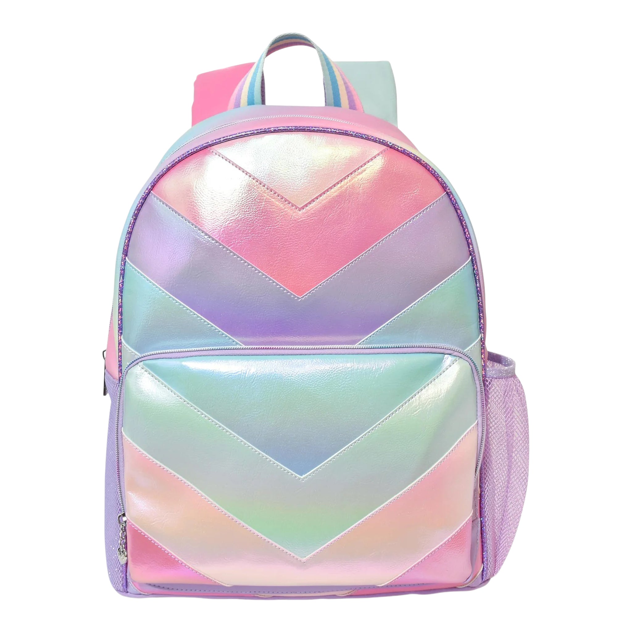 Rainbow Chevron Backpack