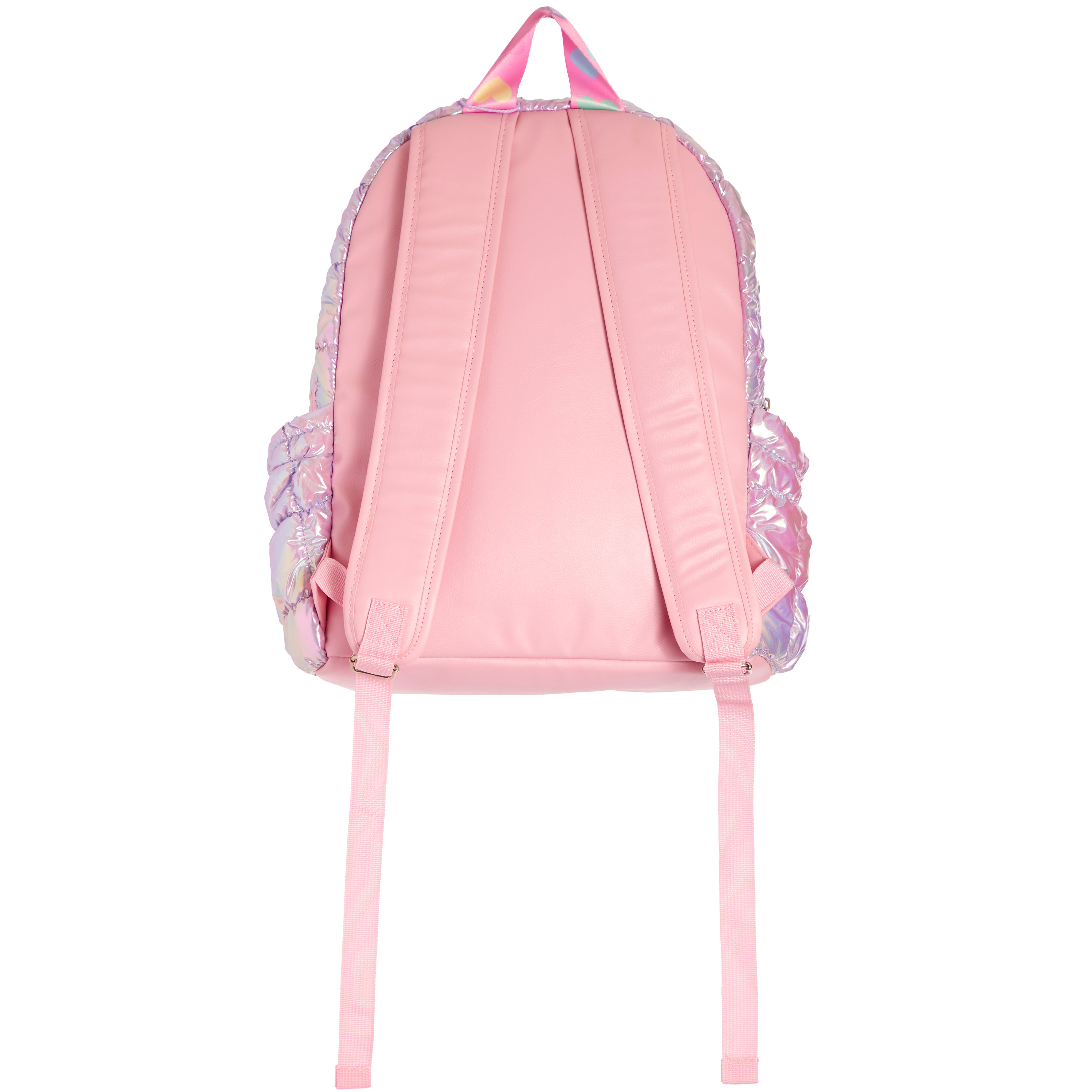 Large Scrunch Metallic Large Backpack - Denny's