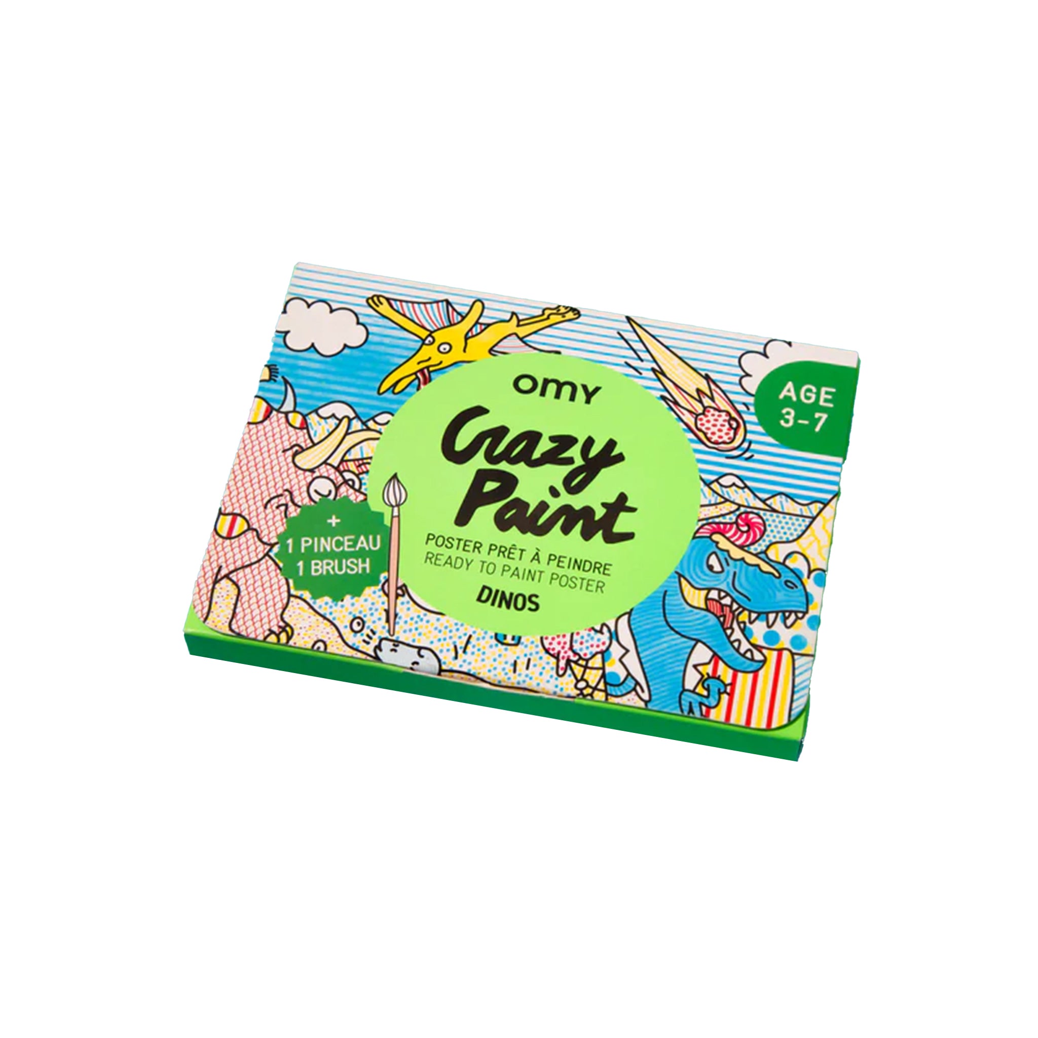 Dinosaurs Pocket Poster Painting Set