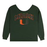 Off The Shoulder Miami Sweatshirt