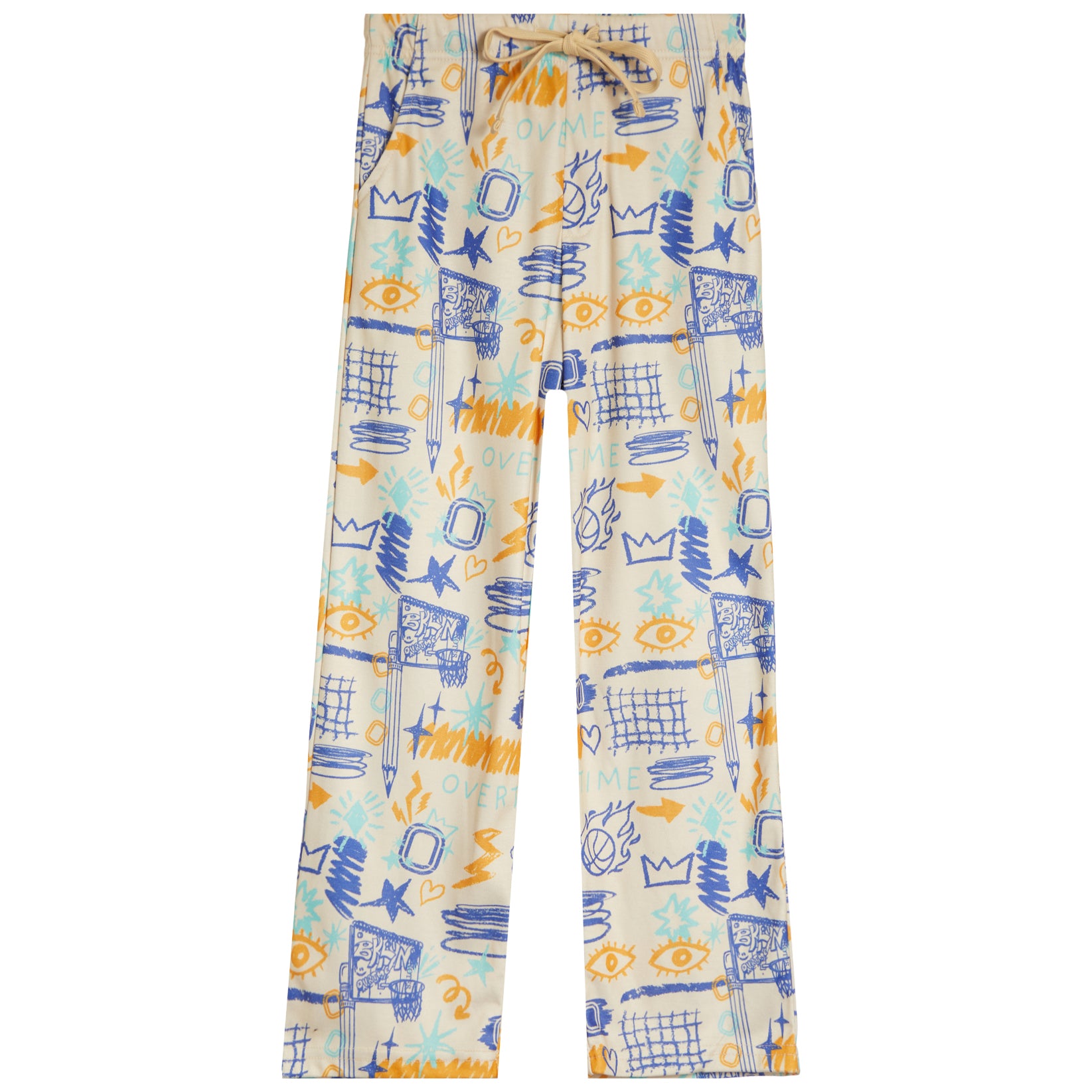 Adult Printed PJ Pant Scribble - Denny's