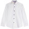 Contrast Trim Solid Dress Shirt - Denny's