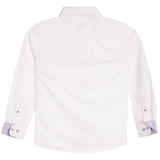 Solid Dress Shirt With Contrast