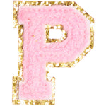 P Varsity Chenille Letter Sticker Patch - Denny's