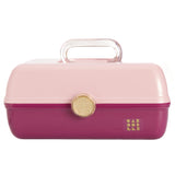 On The Go Girl - Pink Over Violet with Gold Glitter Handle - Denny's