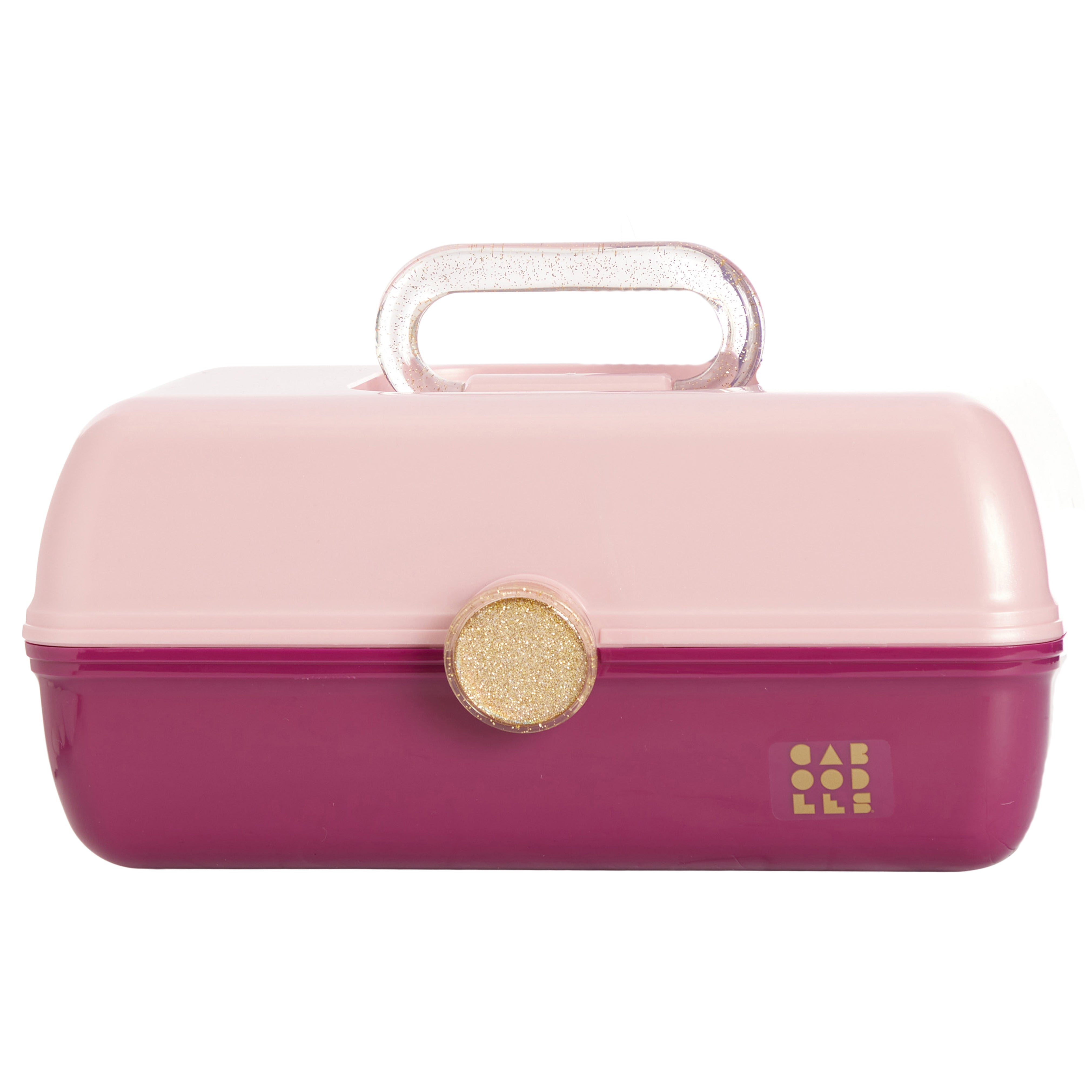 On The Go Girl - Pink Over Violet with Gold Glitter Handle - Denny's